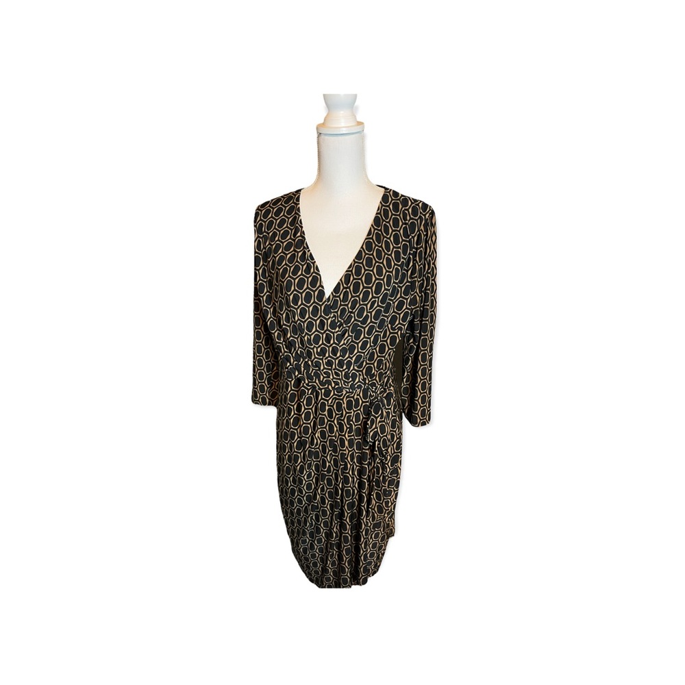 INC Geometric Print Dress